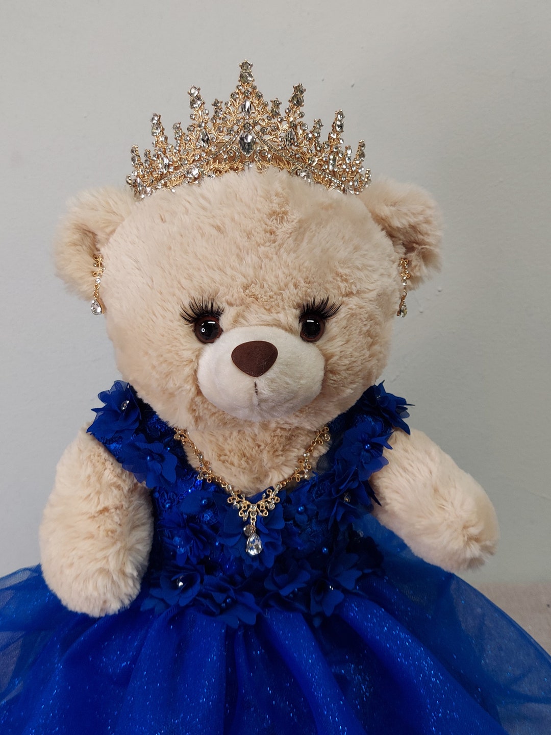 Quinceanera/ Sweet 16 Teddy Royal Blue Color (please