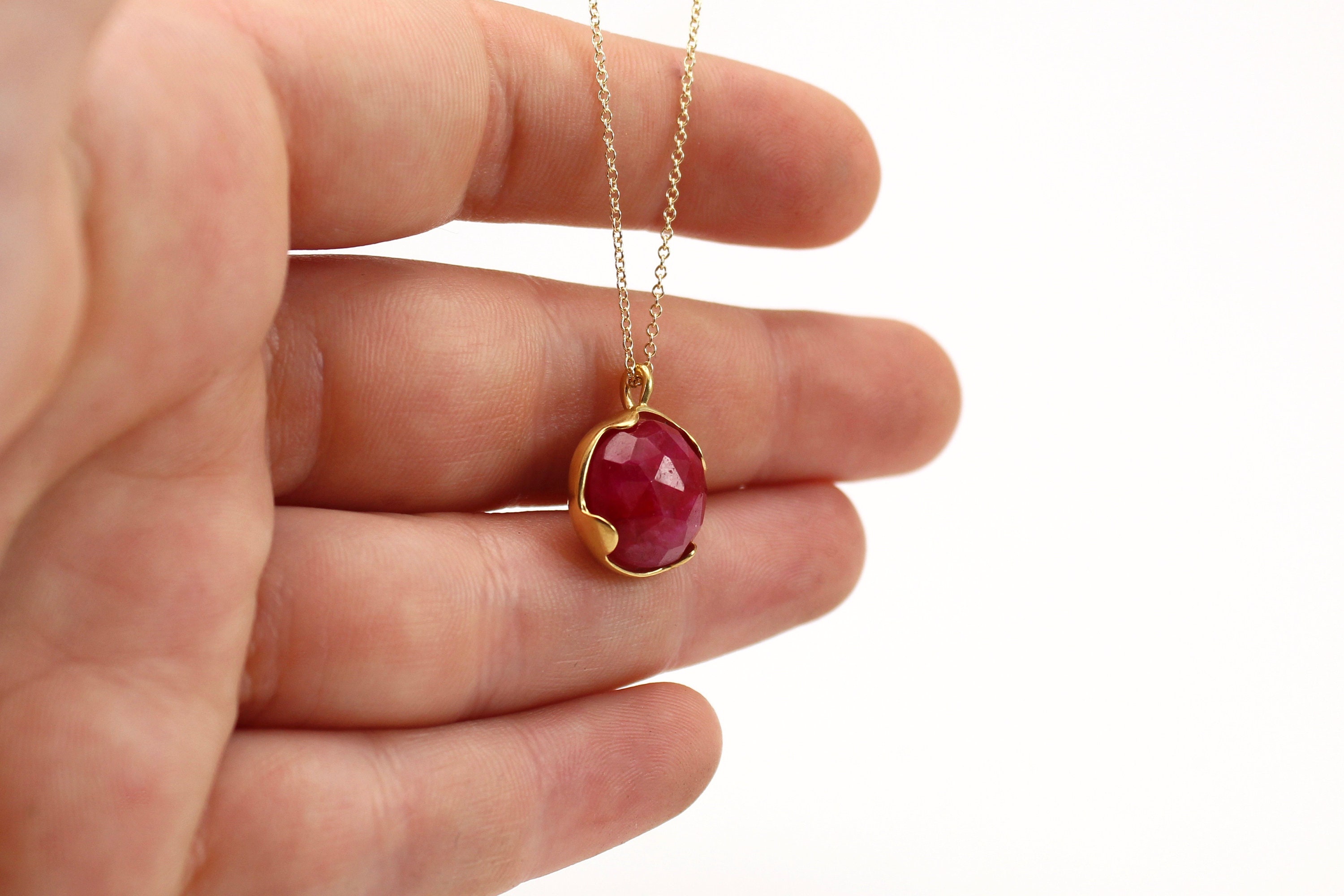 thumbnail image 2 of 18K Gold Filled Long Chain Necklace – 50-70cm Adjustable Length, Brass Base, New Style N45 2 of 4