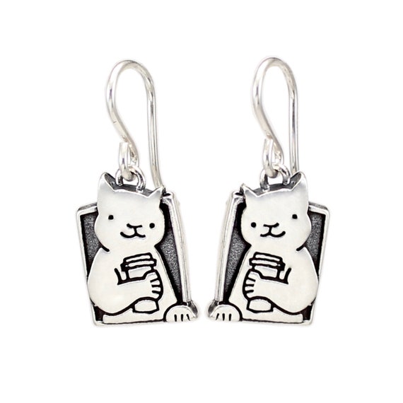 Orecchini A Coniglio In Argento Sterling 925 – Cartoon, 8x8 Mm, Regalo Per Donne E Bambine In Confezione Katy Craig - 3