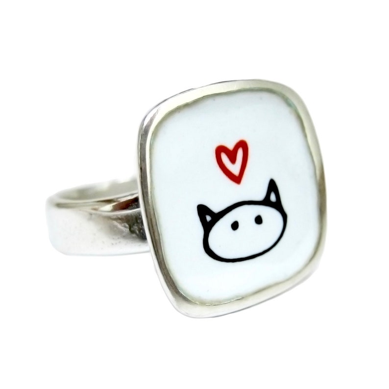 cat ring etsy