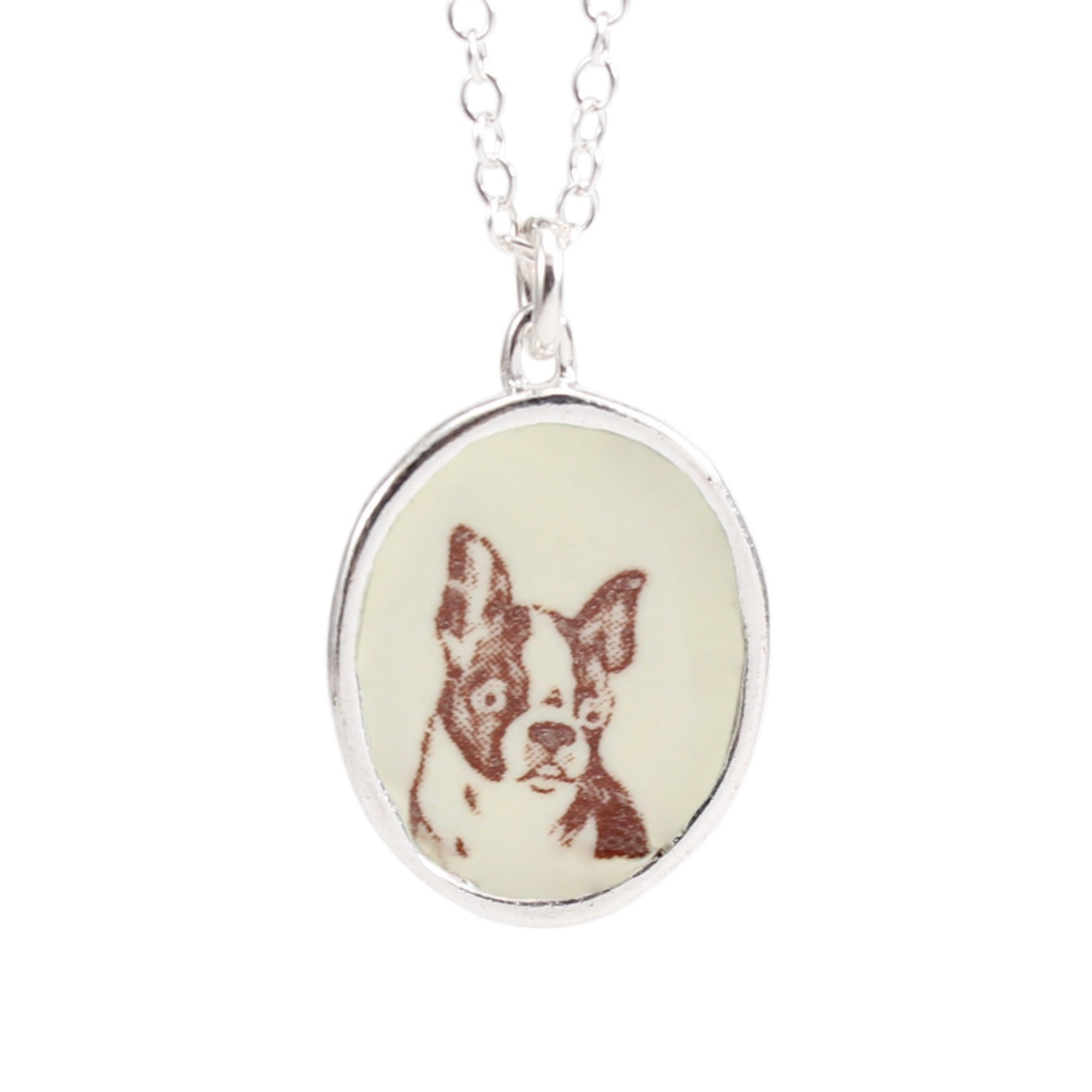 Kate Spade Boston Terrier Necklace