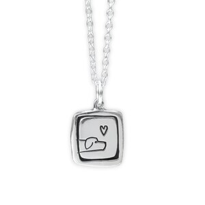Pointer Dog Charm Necklace - Sterling Silver Charm Necklace on Adjustable Chain - Dog People!
