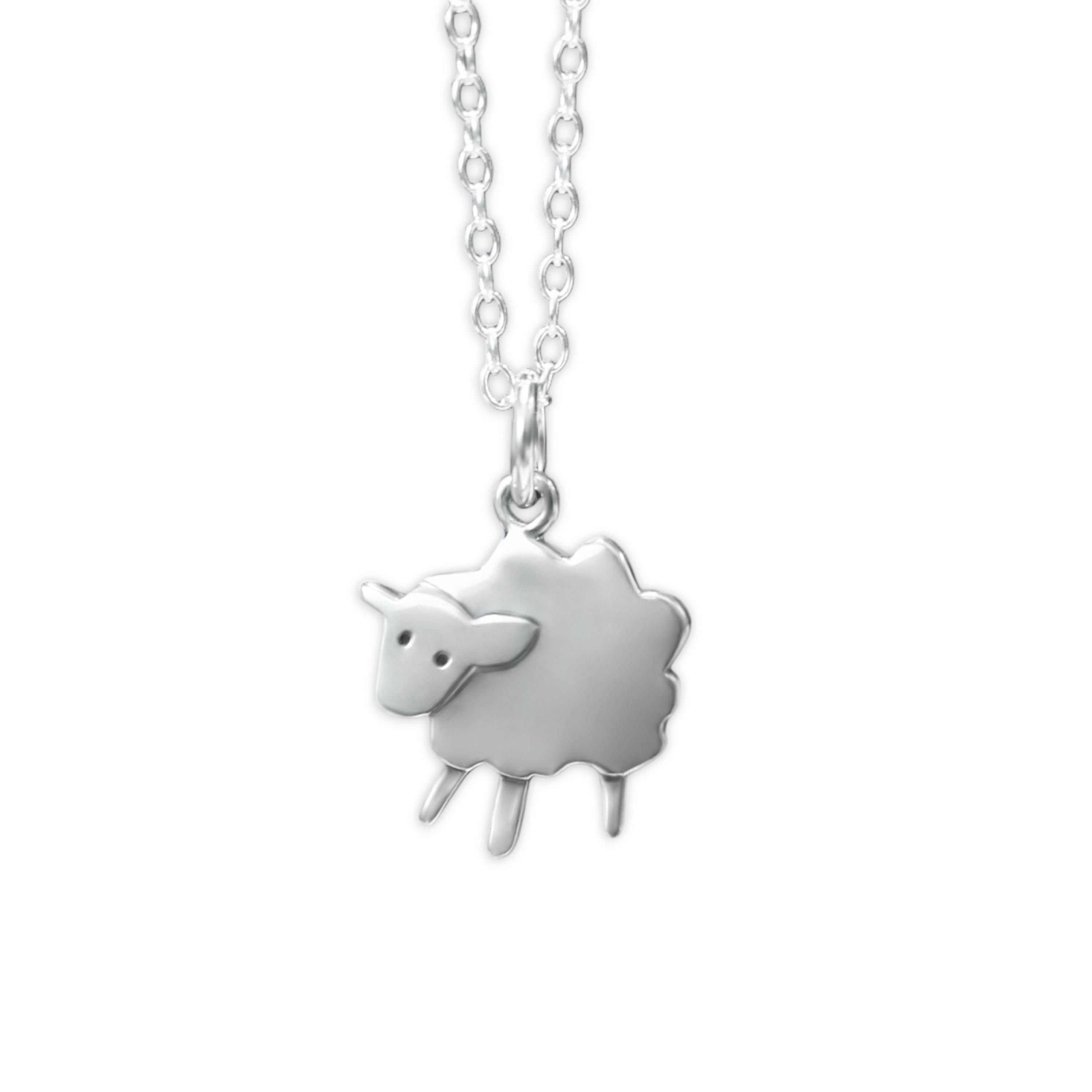 アクセサリー sheepka Sterling Silver Sheep Necklace: Adjustable Lamb Charm Pendant - Etsy