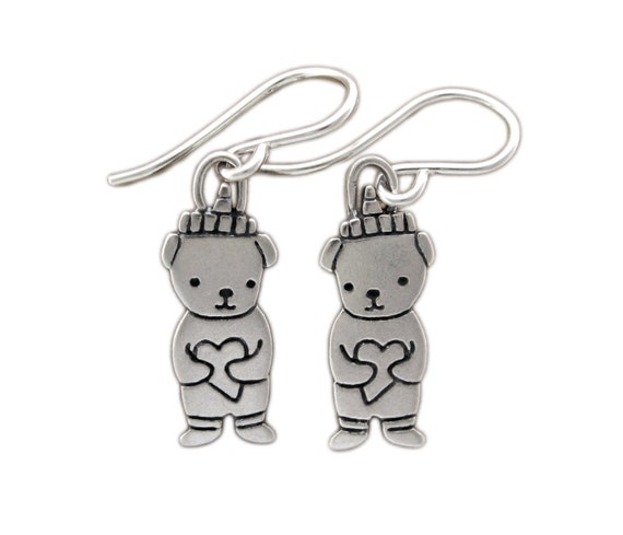 Honey bear earrings sale
