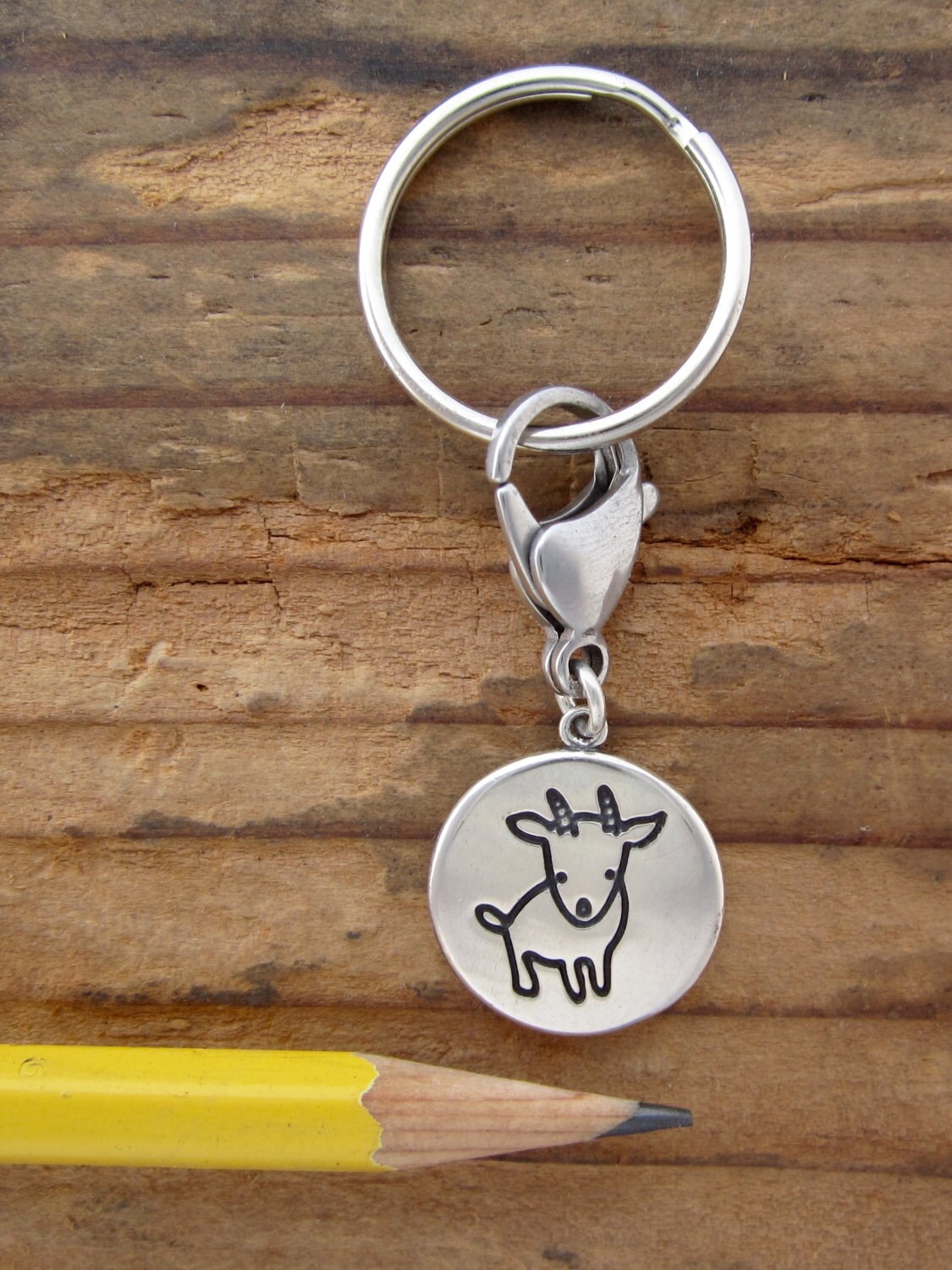 Goat keyring best sale
