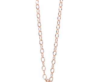 Delicate Rose Gold Filled Chain - 16, 18 or 20 Inches - Replacement Chain