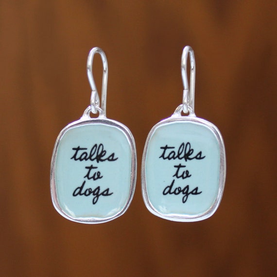 Earrings for deals dog lovers