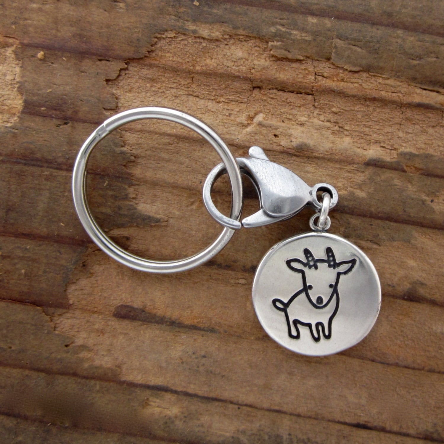 Goat keyring best sale