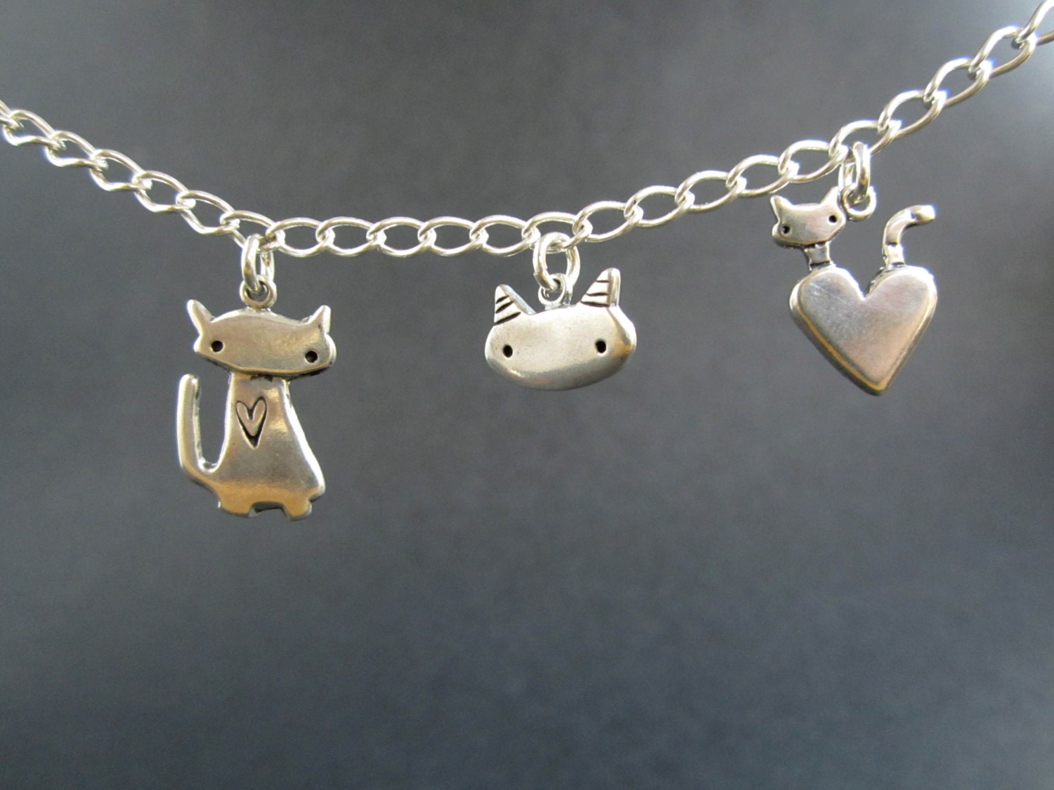 NEW LAST ONES!! CAT STERLING SILVER CHARM NEW LAST ONES!! CAT STERLING SILVER CHARM
