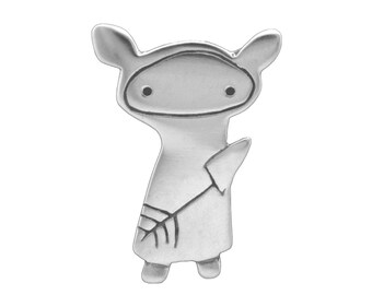 Sterling Silver Sagittarius Necklace – Cute Zodiac Charm Pendant