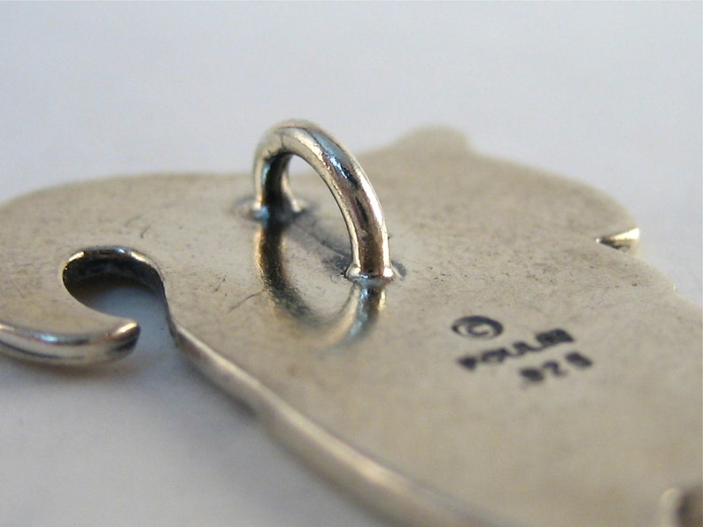 Sterling Squirrel Necklace by marmar Silver Squirrel Pendant Etsy