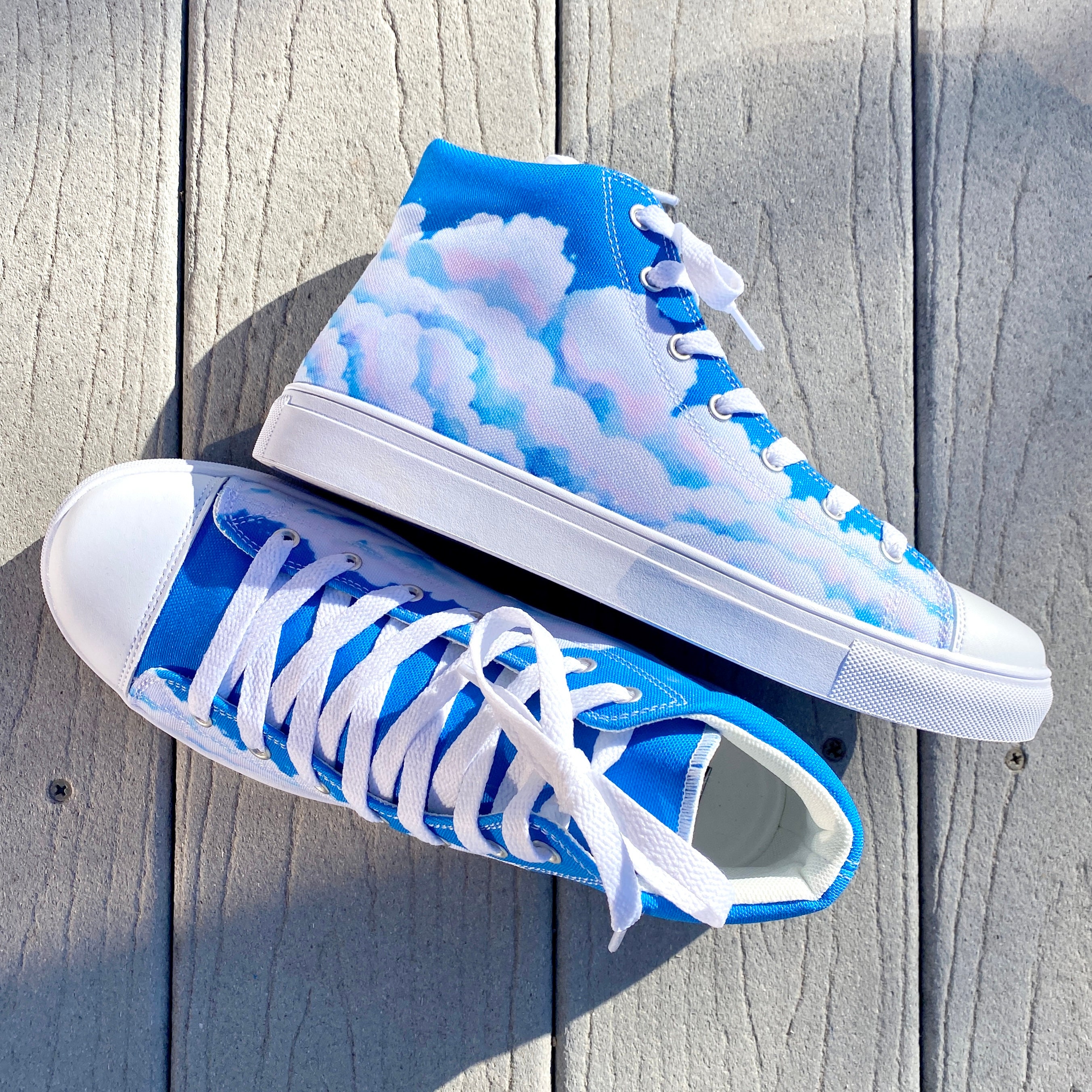 Pastel High Tops Etsy