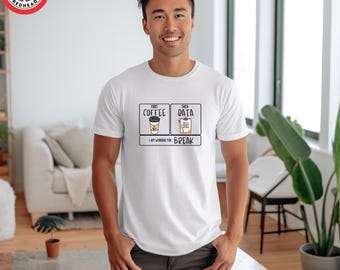 Camiseta "Primero el café, luego los datos": Camiseta para maestros de educación especial de la ABA