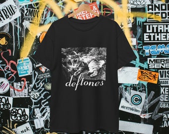 Deftones Original Adrenaline Cat Vintage Design Rare Boxy Fit