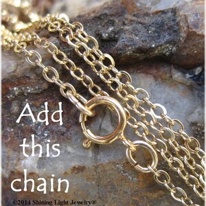 Handmade Deep Amethyst Pendant February Birthstone Sixth Chakra Optional Gold Filled Chain image 5
