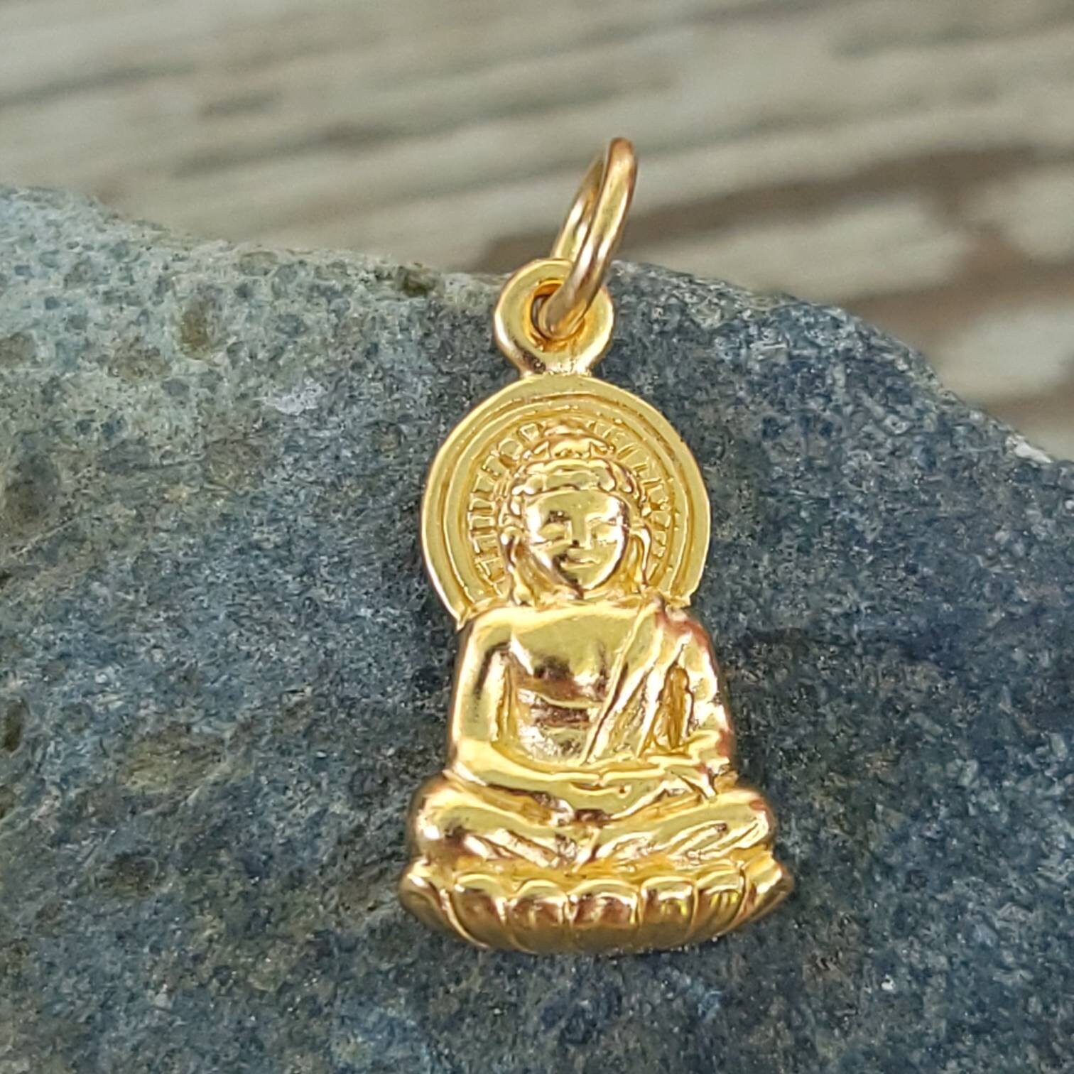 Gold Buddha on Gold Bead Chain – Kai Linz