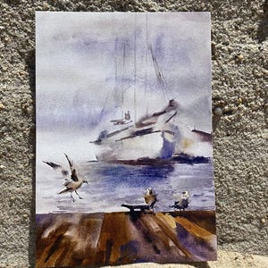 Carte postale originale Bateau, Portugal, 2024