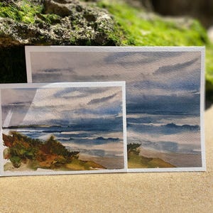 Postal original, Vista al océano, 2024