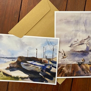 A5 Art-Postcards Set van 2 collectiekaarten