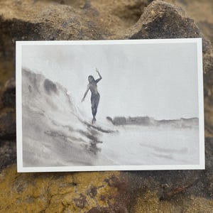 Carte postale originale, Wave, Portugal 2024