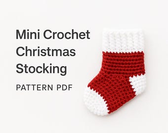Gehaakte mini kerstsok