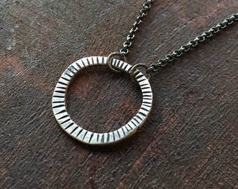 Glasses Holder Necklace - Sterling