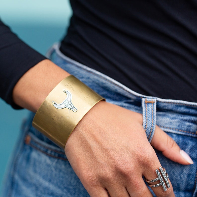 Bull Cuff Bracelet