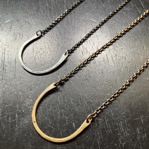Brass Ring Holder Necklace