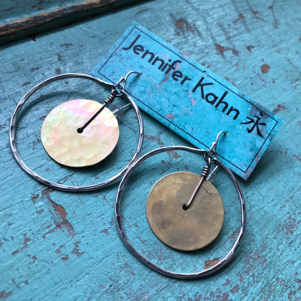 Circles Within Earrings - Medium