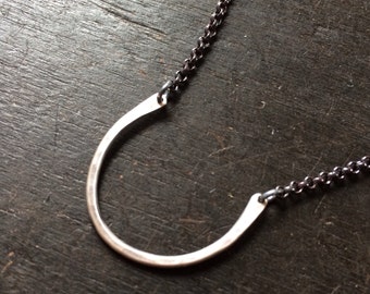 Silver Ring Holder Necklace