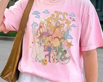 Vintage Tay Story Comfort Colors Shirt, Toy Story 5 Shirt, TS, WDW Disneyland Family Vacation 2026 Trip, Disney Pixar Fest, Jessie Shirt