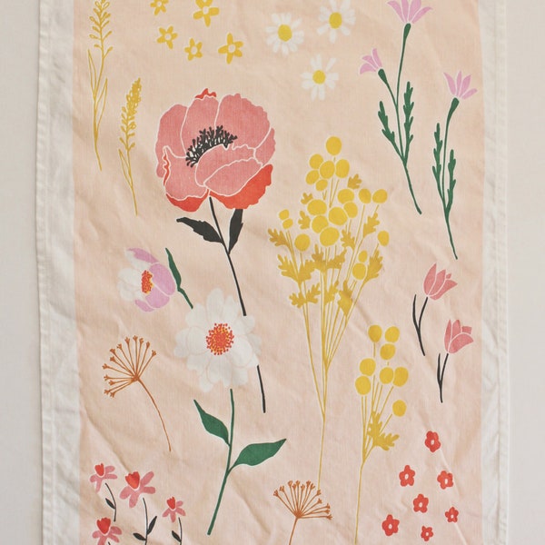 ONLY 1 LEFT! - Peony Garden Dishtowel