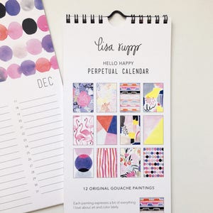 2021 Calendar, Perpetual Calendar, Birthday, Events, To-do List Hello Happy image 3