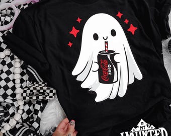 Coke Zero Ghost Shirt, I Need A Coke Zero, Ghost Hoodie, Coke Zero Sweatshirt, Custom Coke Shirt, Funny Coke Shirt, Coke Zero Lover Gift