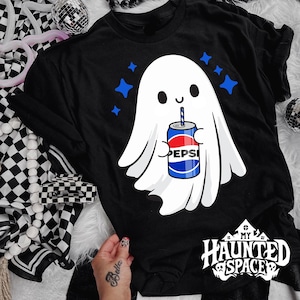 Pepsi Ghost Shirt, I Need A Pepsi, Ghost Hoodie,Pepsi Sweatshirt, Custom Pepsi Shirt, Funny Pepsi Shirt, Pepsi Lover, Pepsi Ghost Sweatshirt