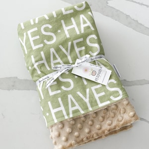 Name Baby Blanket | Personalized Name Blanket | Soft Baby Blanket | Baby Shower Gift | Keepsake Baby Blanket | Custom Baby Gift