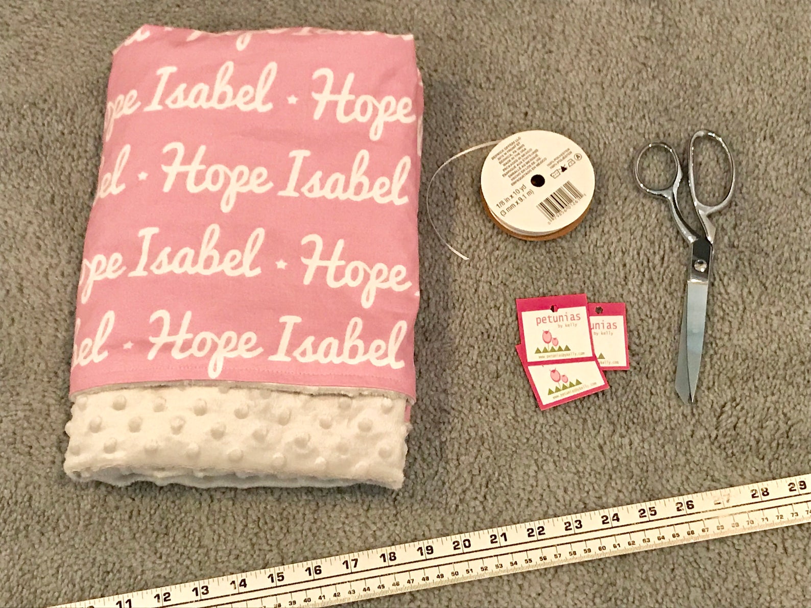 Personalized Baby Blanket Name Game Minky by PETUNIAS Soft Etsy