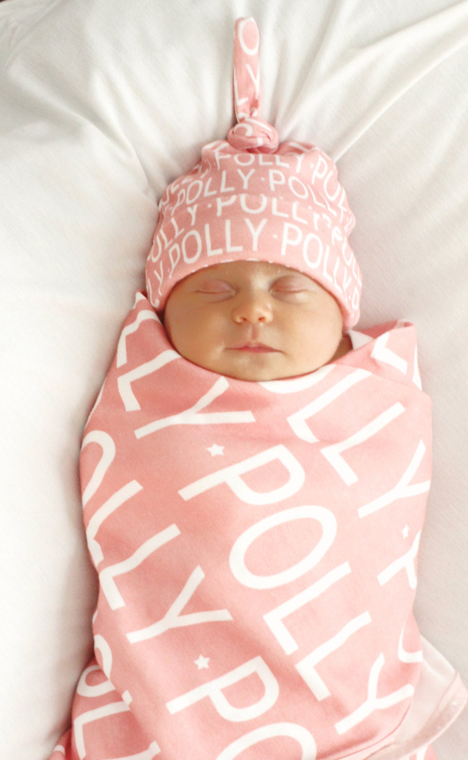 Personalized Baby Blanket and Hat Set Organic Knit Swaddle Etsy