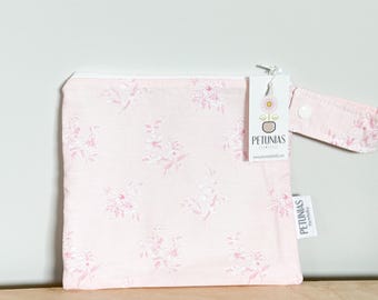Floral Small Wet Bag: Reusable Waterproof Storage for Swim, Travel