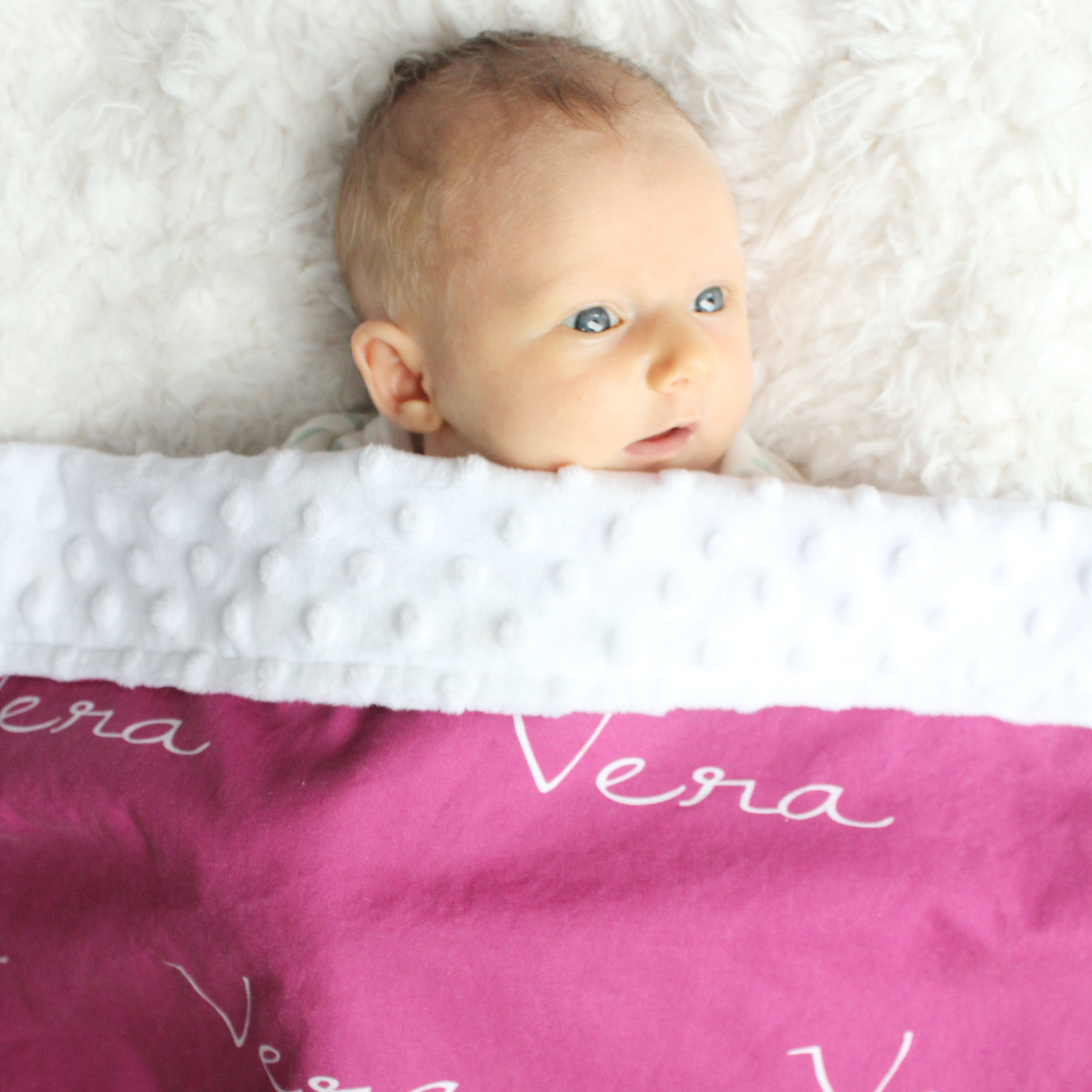 minky name blanket