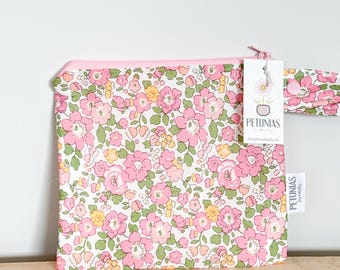 Liberty of London Wet Bag: Floral Reusable Travel Storage | Zipper Pouch | Gift for Her