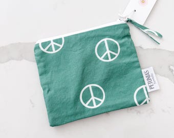 Mini Wet Bag | Small Reusable Pouch | Travel Organizer for Snacks, Makeup, Pet Treats, Diaper Bag, Toiletries, Baby, Gifts & More | Teal