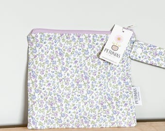 Floral Small Wet Bag: Reusable Waterproof Storage for Swim, Travel