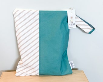Medium Waterproof Wet Bag: Reusable Cloth Diaper & Swim Bag