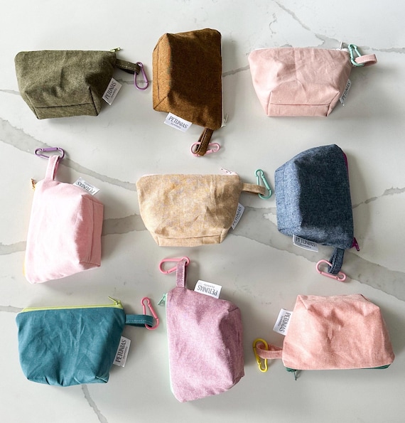 Adorno para bolso Bolsa impermeable con clip Pequeña bolsa de