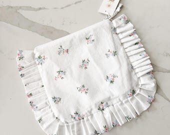 Ruffle Wet Bag | Waterproof Cottagecore Travel & Snack Pouch
