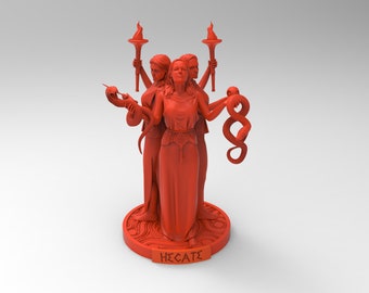 HECATE HEKATE GODDESS stl