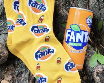 Cute Korean Fanta Socks!