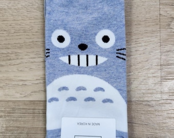 Leuke Japanse blauwe Totoro-enkelsokken!