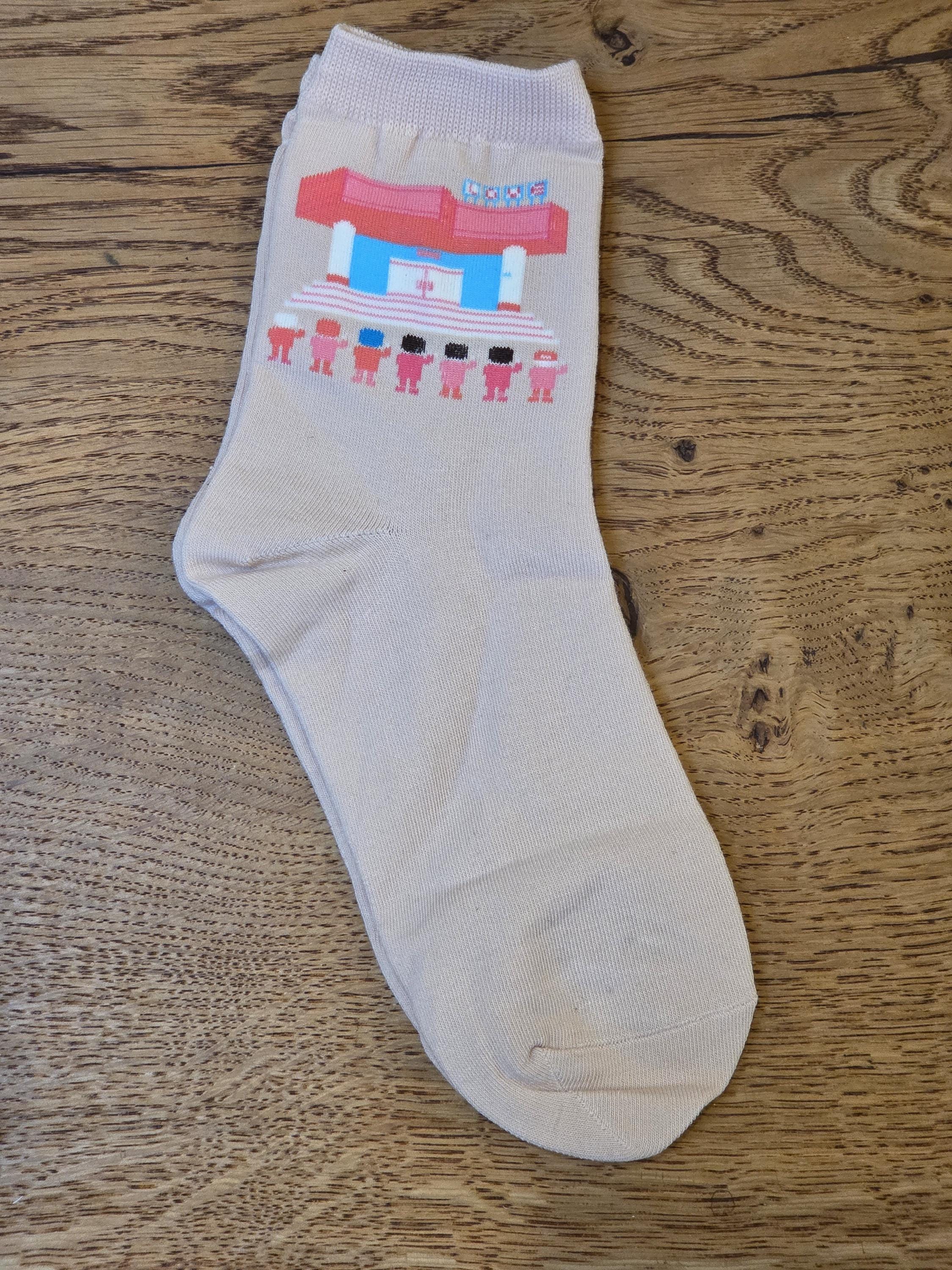 3 paires de chaussettes BTS, chaussette en coton tricoté, 35-44 3 paires de chaussettes BTS, chaussette en coton tricoté, 35-44